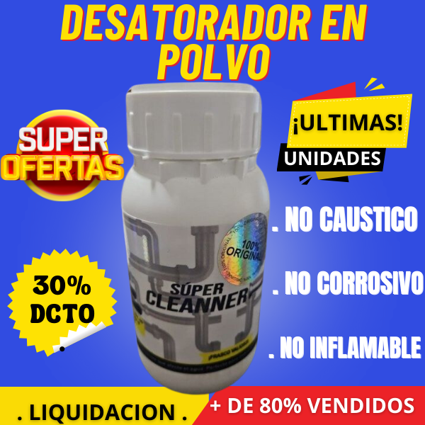 Súper Cleaner™️ - Desatorador en Polvo Multifuncional