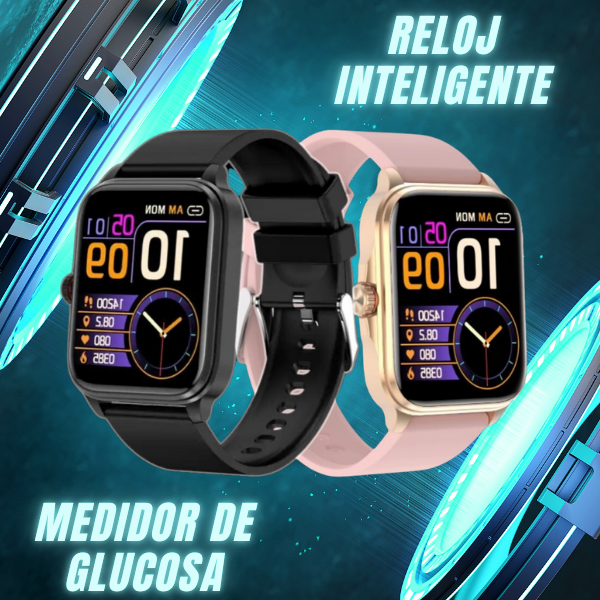 RELOJ INTELIGENTE CON MEDIDOR DE GLUCOSA