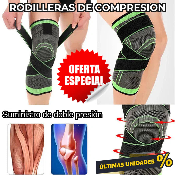 RODILLERAS DE COMPRESION X-PRO 360°