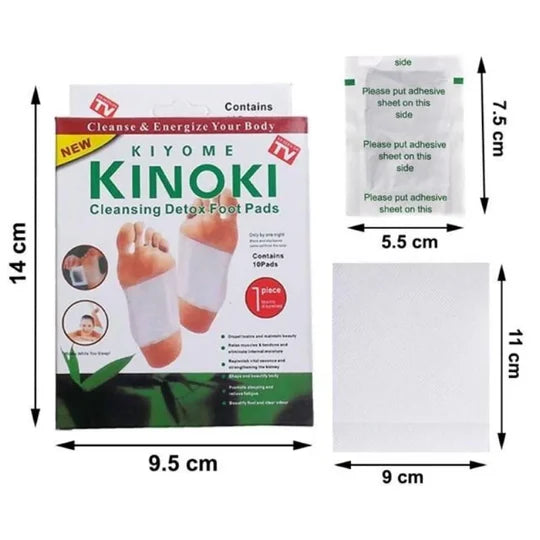 KINOKI-PARCHES DESINTOXICANTES ( 3 PACK X 30 UND)