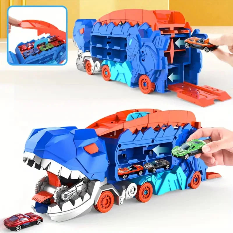 SUPER DINO TRAGA CARROS  3 en 1