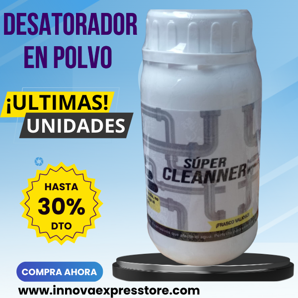 Súper Cleaner™️ - Desatorador en Polvo Multifuncional